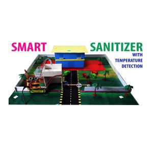 Smart sanitizer with temperature detection