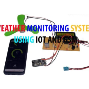 Weather monitoring system using iot