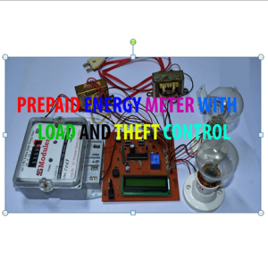 Prepaid energy meter using gsm with load and theft control