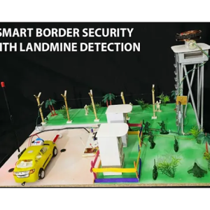 Smart border security with landmine detection survillance Robot
