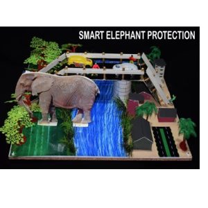 Smart elephant protection using gps and sms