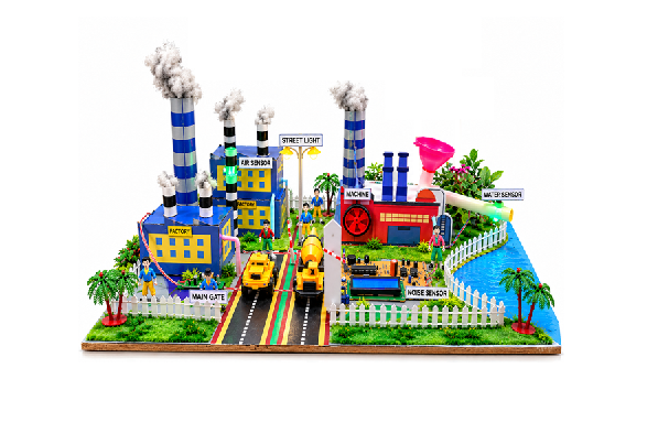 Industrial pollution detection and Alert using Arduino