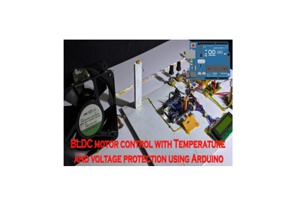 BLDC motor speed control using Arduino with V and T protection