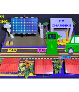 Solar tracking with Wireless EV station